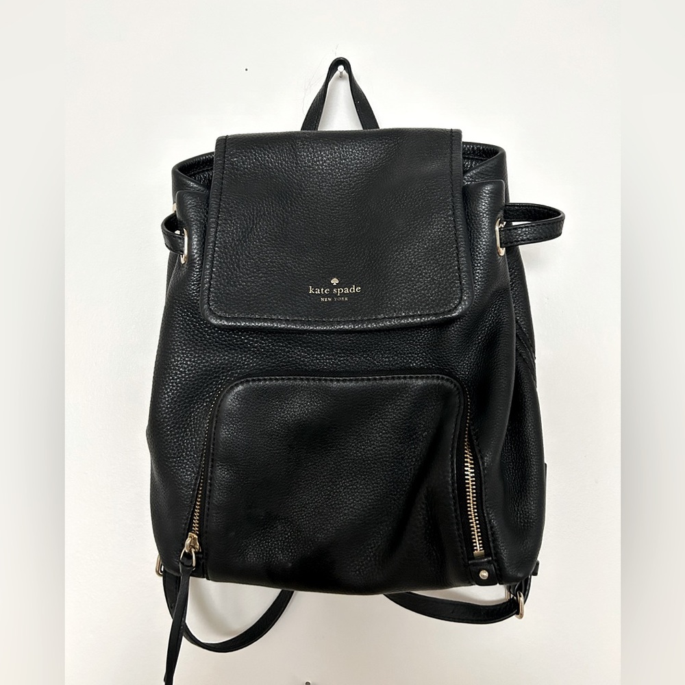 Kate Spade Limited Small Black Backpack